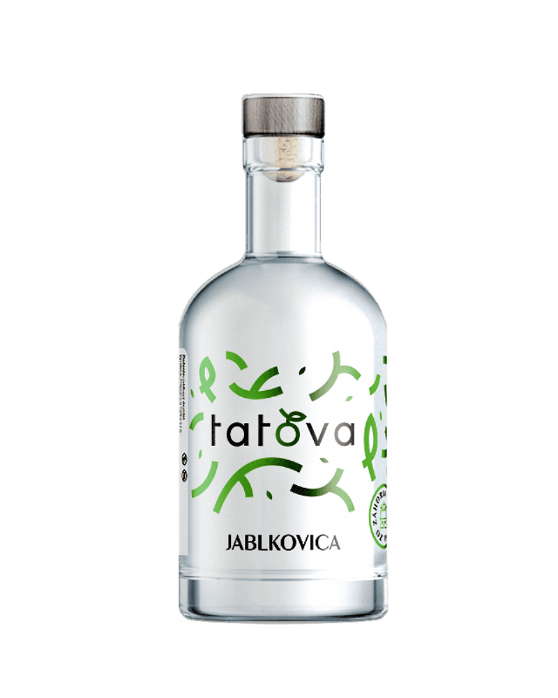 jablkovica tatova z lokalnych jablk s obsahom alkoholu 48%, objem 0,2L