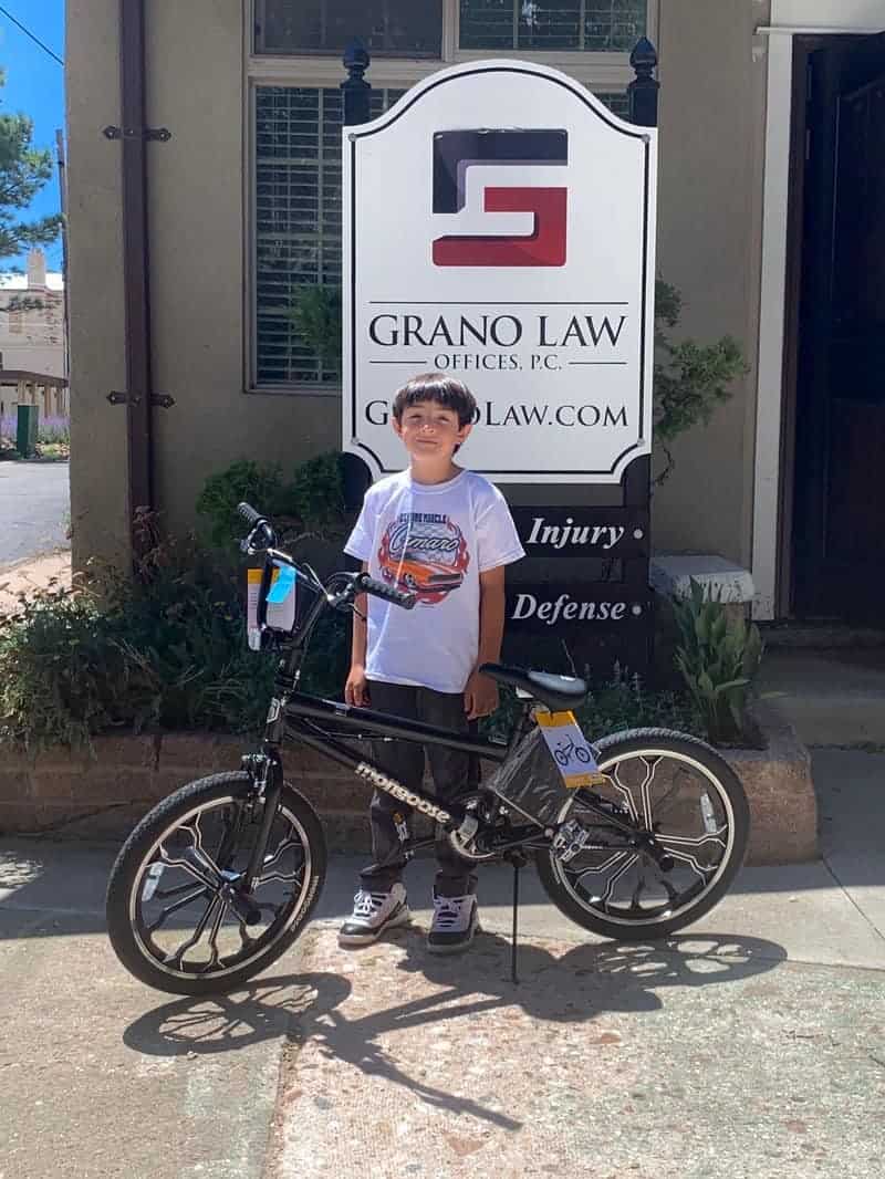 A lucky past winner! Congratulations from all of us at Grano Law Offices, P.C.