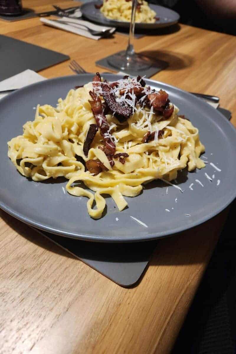 bacon carbonara
