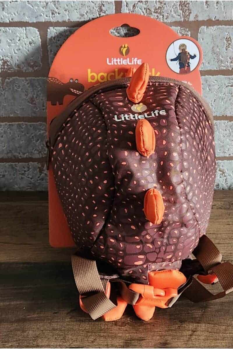 kids dino backpack.