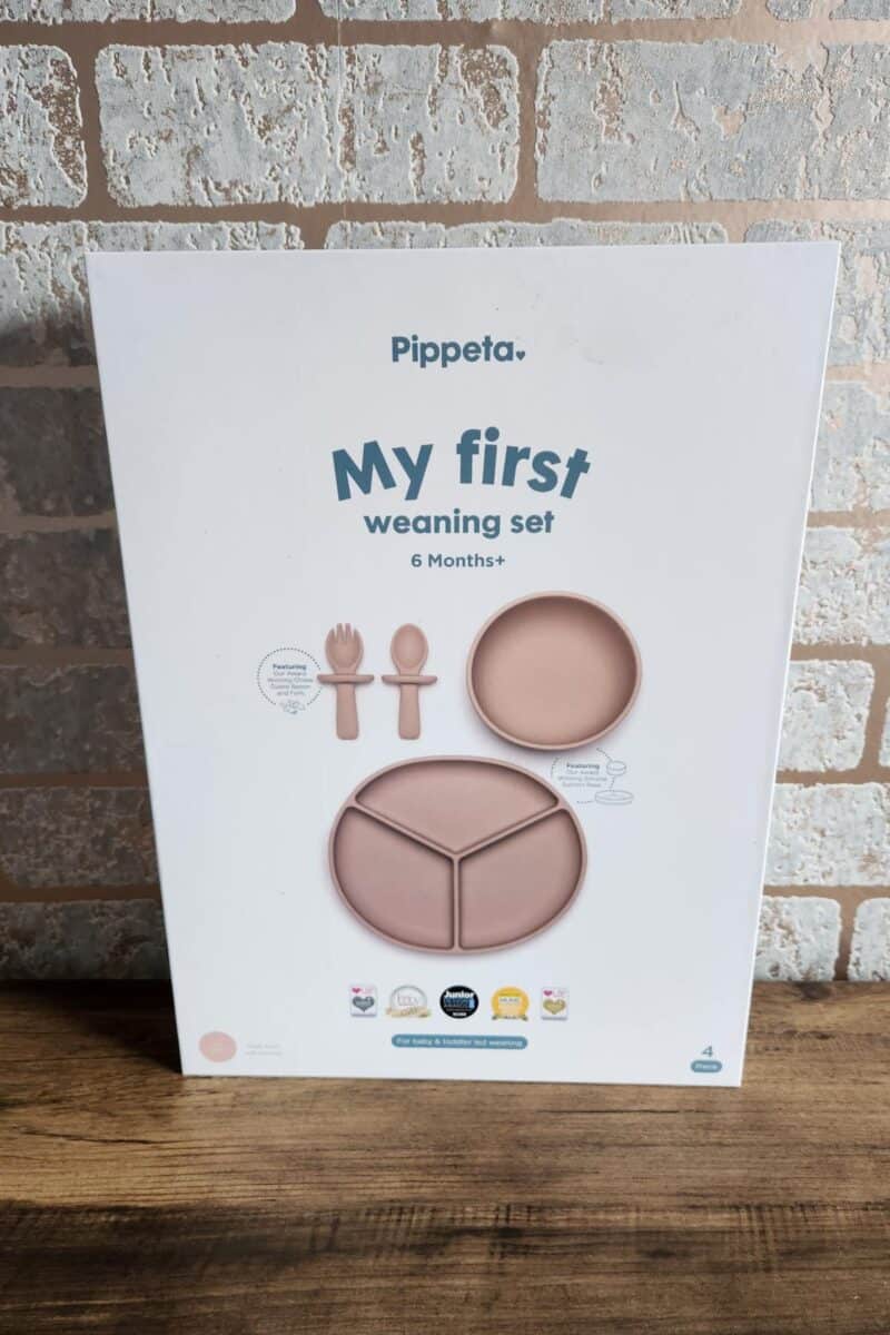 My first weaning set in pink.