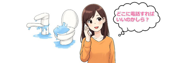 大阪で水漏れ修理や詰まり修理何処に相談したらいいのかしら