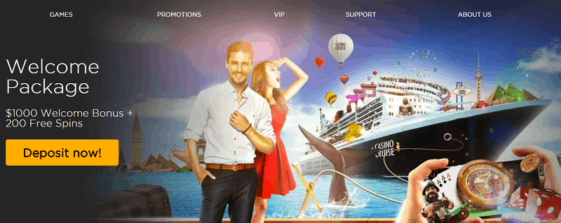 Casino Cruise Welcome Bonus