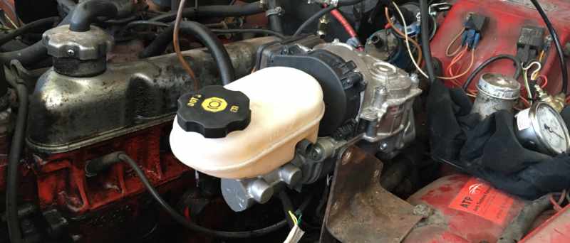 Installing the iBooster in our ICE Volvo Amazon