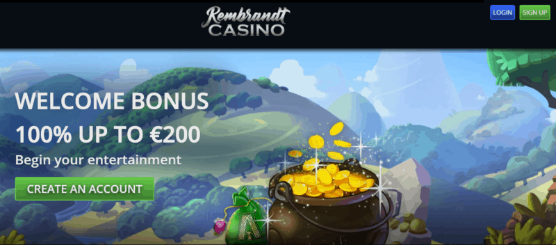 Rembrandt Casino free spins bonus