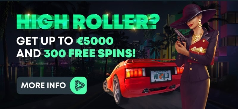 GreenSpin Casino 300 free spins