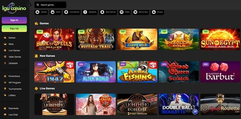 Excellent Casino Games 