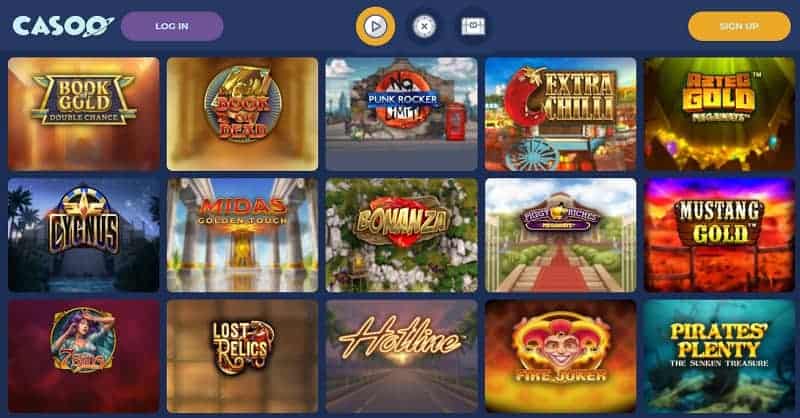 Casoo Casino Free Games