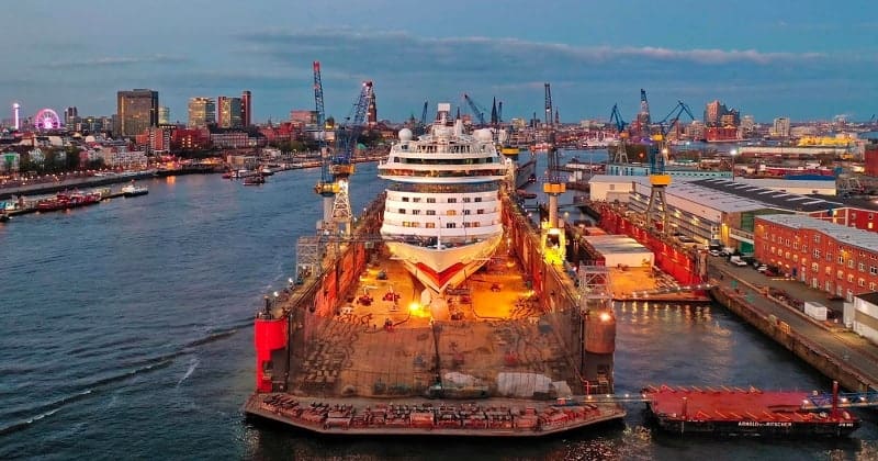 AIDAluna hat mit zahlreichen Neuerungen und Updates die Werft verlassen aidaluna-werft