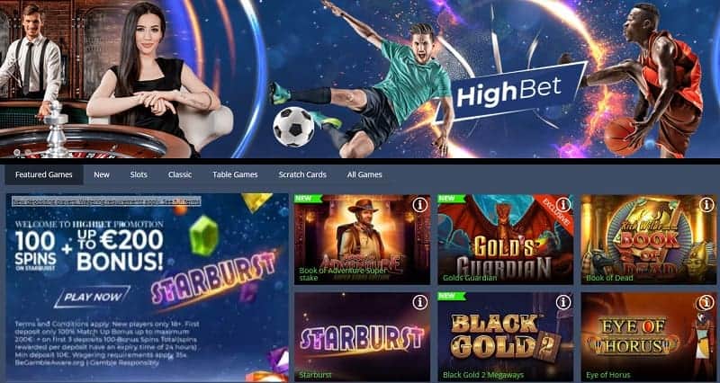 HighBet Casino Review Page 