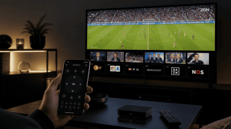 IPTV remote control app Nederland 2026