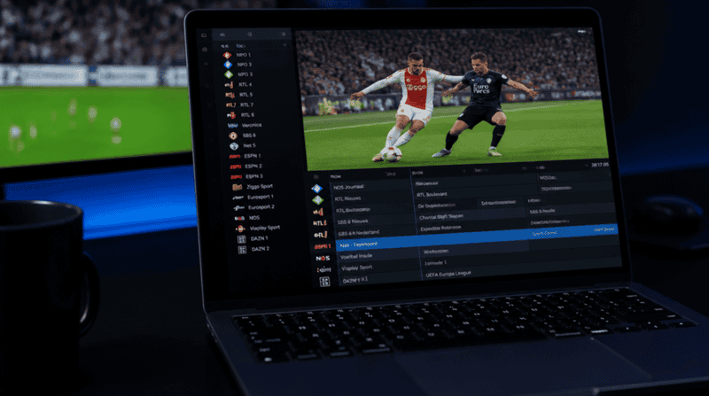 IPTV kijken op laptop Nederland stap voor stap