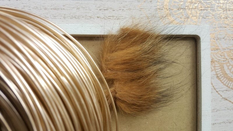 What you need to make the wire kitty art memorial