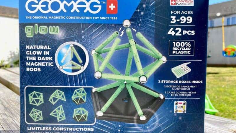 Win a Geomag Glow 42 Pieces Magnetic Construction Set