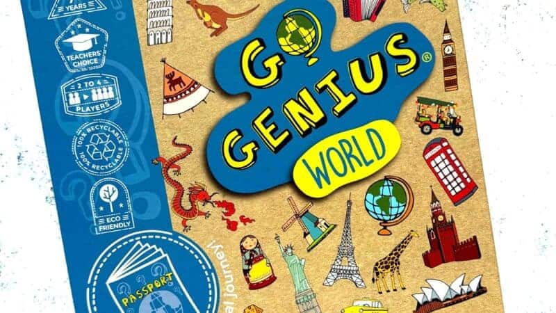Go Genius World Board Game Review and Giveaway