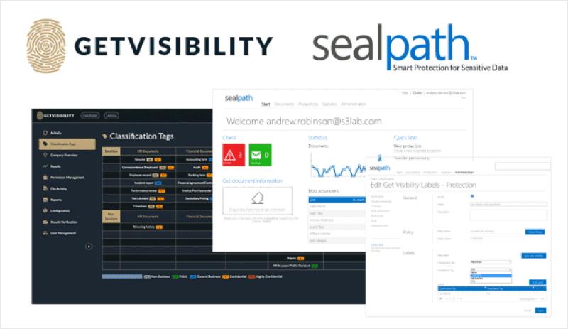 SealPath & Getvisibility Nota de Prensa - Banner