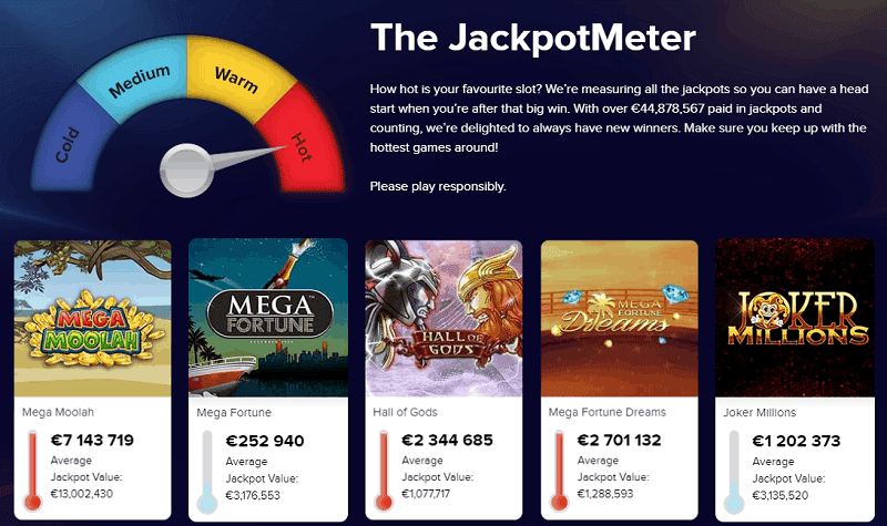 CasinoEuro Jackpots