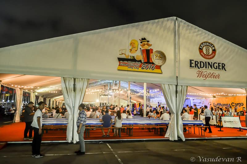 Getting lost in Harbour City! 16 top things to do Harbour city German bierfest at Ocean Terminal Roof Top.