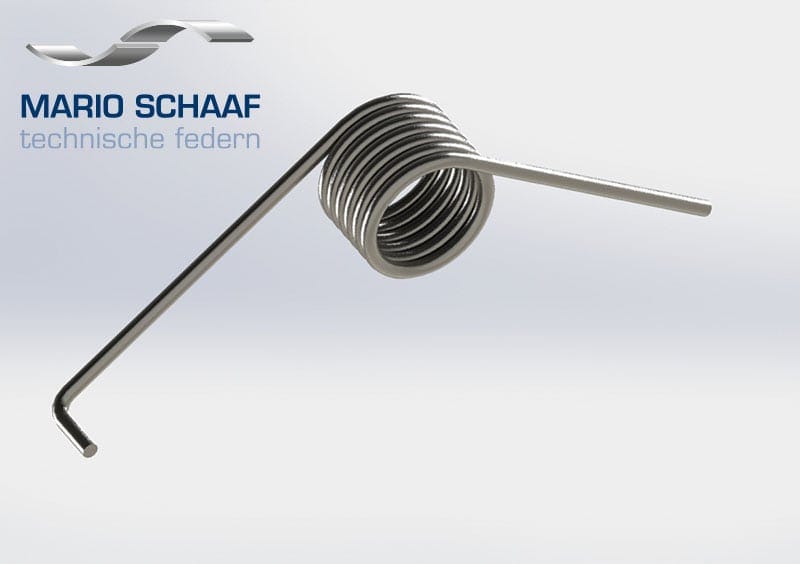 Zugfeder mit Ösenenden – technische Zugfederlösung von Schaaf Federn