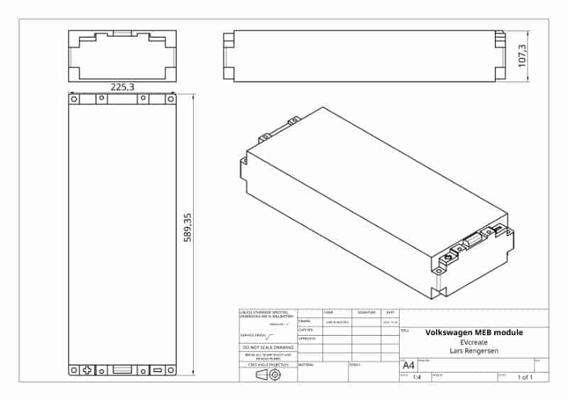 MEB module Drawing