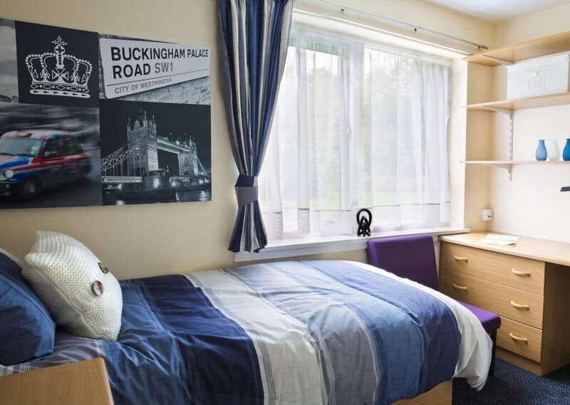 Inside one of Buckingham’s residence halls, the kind of space KxWelcome manages day in and day out.