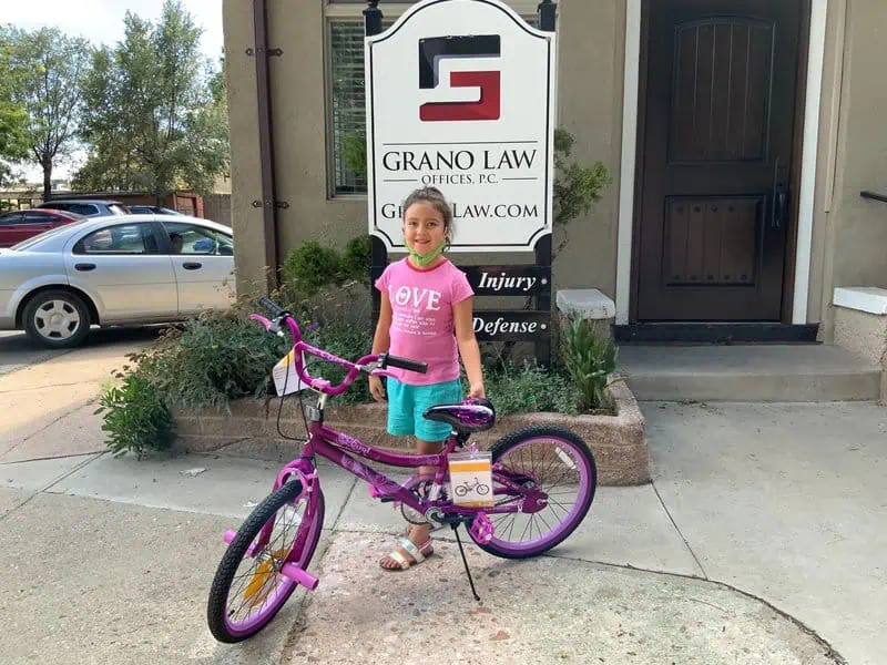 A lucky past winner! Congratulations from all of us at Grano Law Offices, P.C.