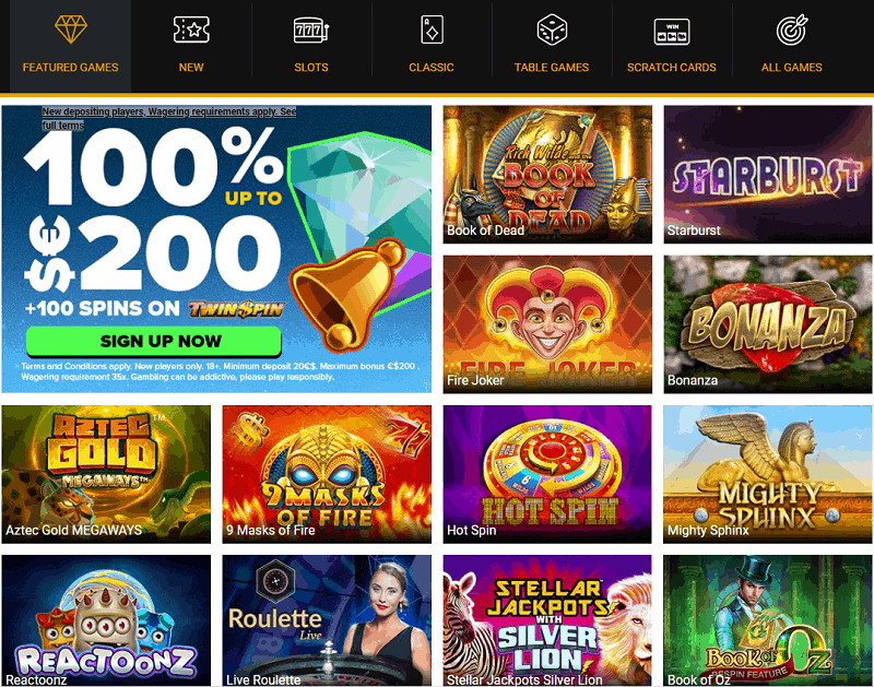 NextCasino Website Review 