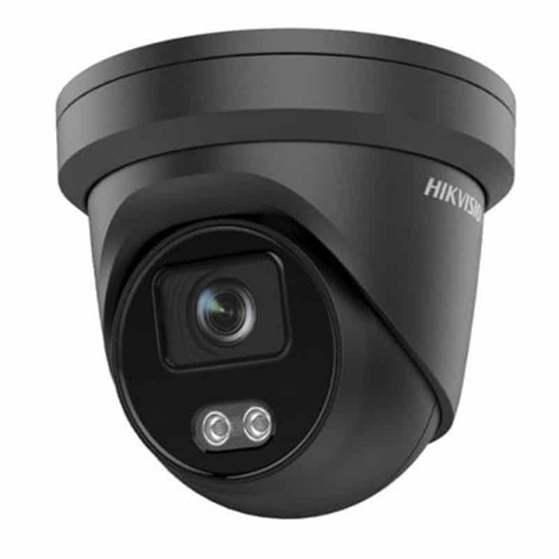 Hikvision DS-2CD2347G2-LU(C) 4MP ColorVu Turret IP Camera 2.8mm (109°) fixed lens Black