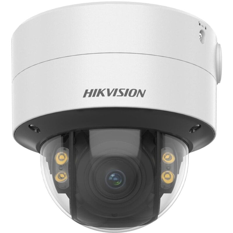 Hikvision DS-2CD2747G2-LZS ColorVu Dome IP Camera 4MP 3.6-9mm (92.3°-48°) VF Motorized lens