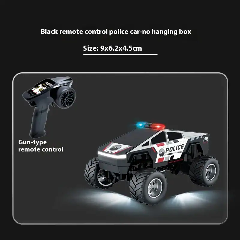 Jouet camion de police pour enfants, véhicule d'intervention, jeu d'imagination, cadeau garçon