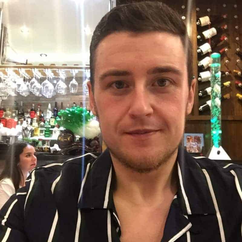 A man smiling for the camera