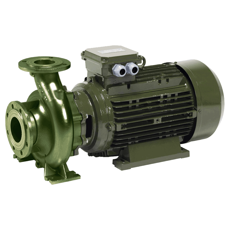 SAER-USA IR Single Stage Close-Coupled End Suction Water pump (MONOBLOCK) - cast iron