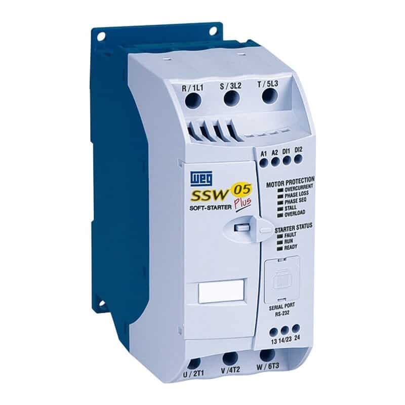 WEG SOFT STARTER - 40HP - 220-460VAC - SSW05 WEG - Model SSW050060T2246EPZ