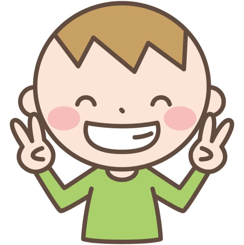やんちゃな男の子