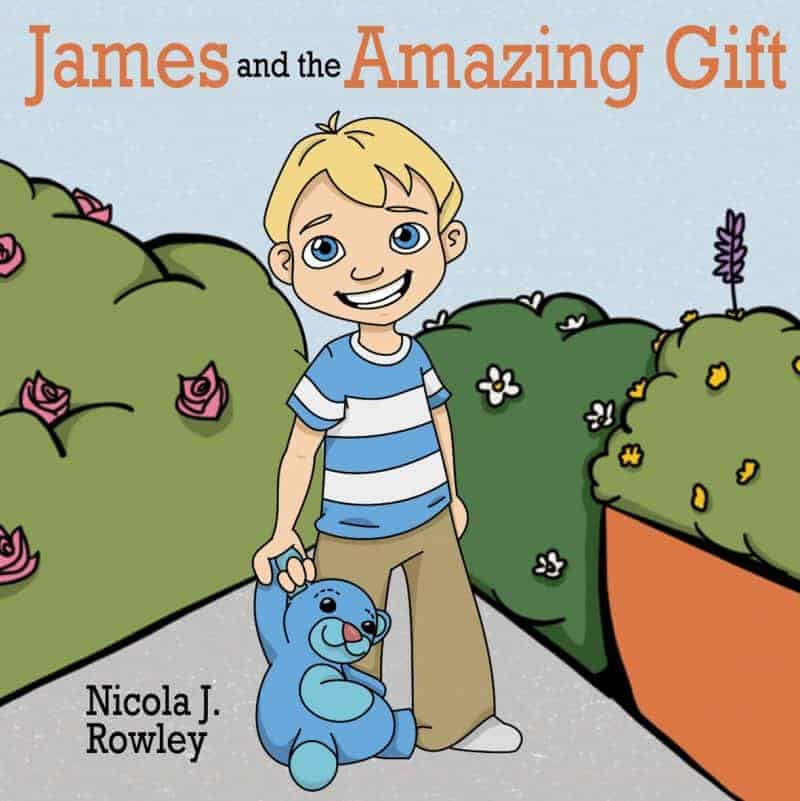 James and the Amazing Gift front-cover-of-james-and-the-amazing-gift