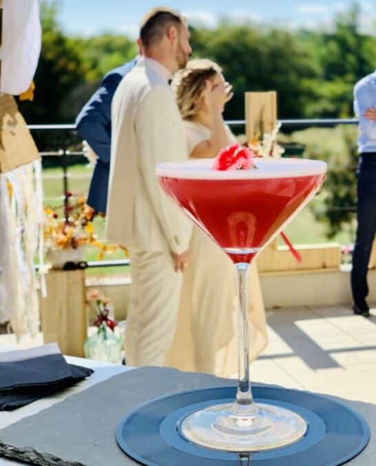 cocktail signature des maries bar a cocktails mariage a toulouse