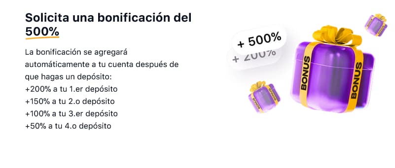 1win México bonificación del 500% en primer depósito