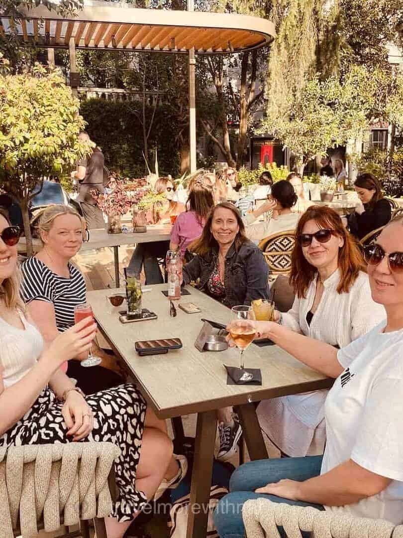 When it's time to pause your walking tour of Tirana for refreshments, Millennium Garden bar is the perfect place to sit outside and sip cocktails with friends.
