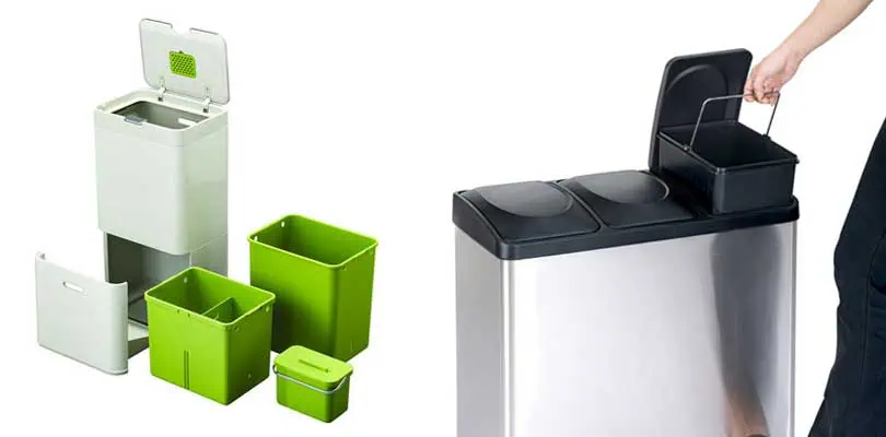 multi-recycling-bin-three-compartments