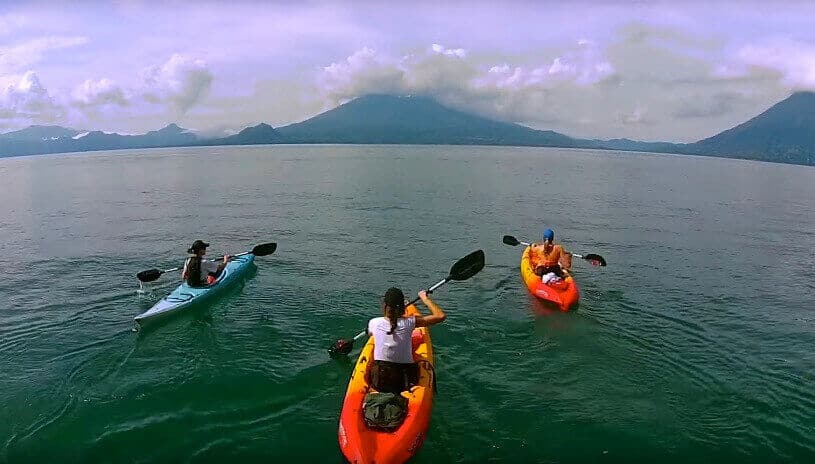 Kayak Hike Lake Atitlan