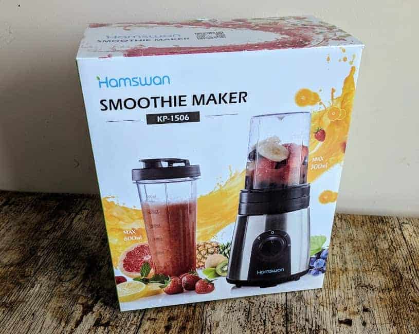 The Hamswan Smoothie Maker box