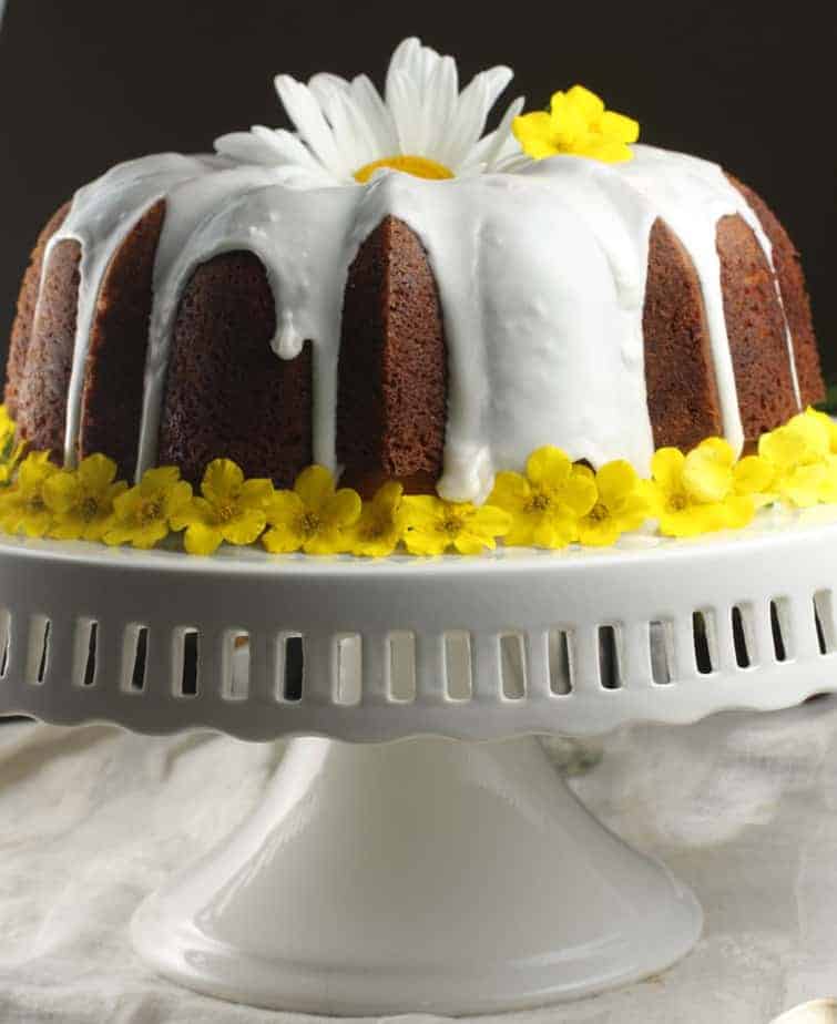 Lemon Ricotta poppy seed bundt cake