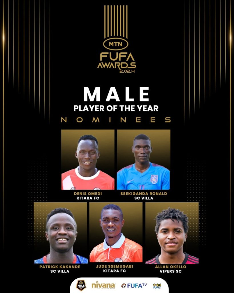 Stars of Ugandan football to be honoured at 2024 MTN FUFA Awards.
