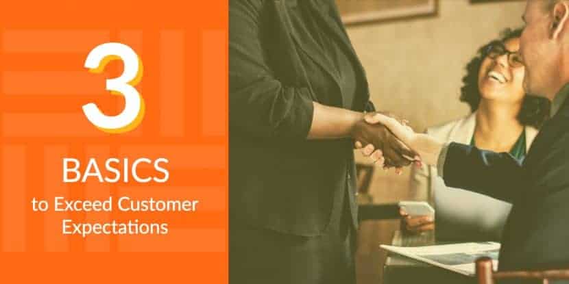 3 Basics to Exceed Customer Expectations StrasGlobal