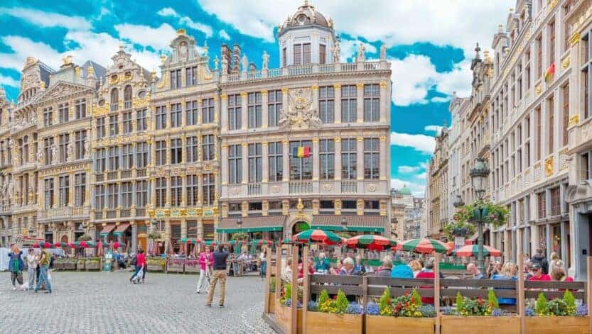 Grote Market in Brussels, Belgium Grote Market in Brussels, Belgium