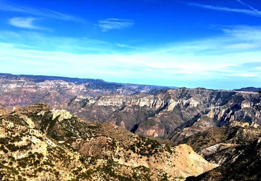 Divisadero View in Copper Canyon, Mexico Divisadero View in Copper Canyon, Mexico