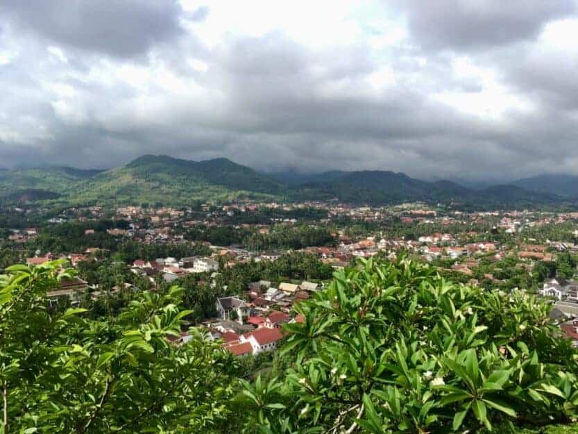 View from Mount Pou Si in Luang Prabang, Laos View from Mount Pou Si in Luang Prabang, Laos