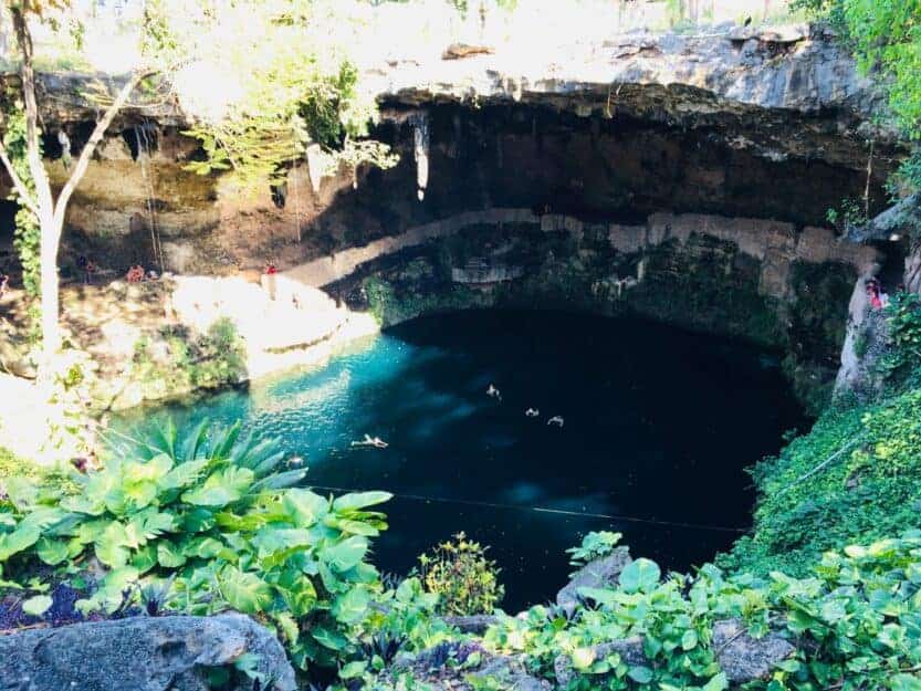 Cenote Zaci in Valladolid, Mexico Cenote Zaci in Valladolid, Mexico