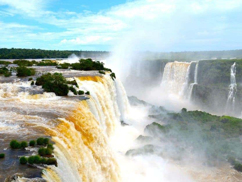 Iguazu Falls in Brazil Iguazu falls in Brazil