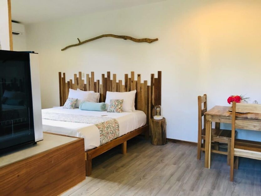 King Room at Drift Away Eco Lodge in Costa Rica King room at Drift Away Eco Lodge in Costa Rica